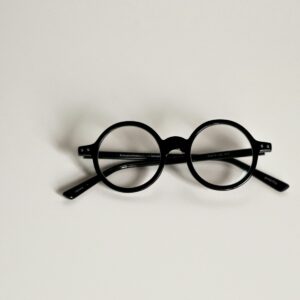 Fenwick round acetate eyeglasses