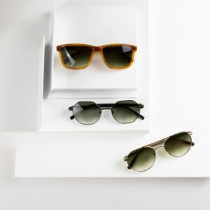 Pike sunglasses flat lay
