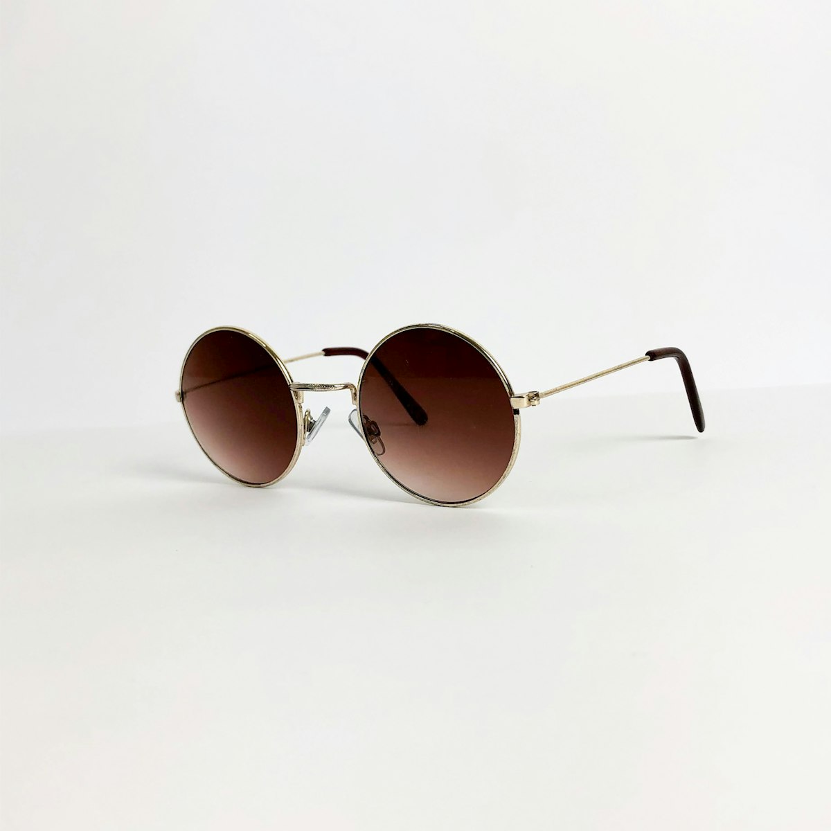 Solstice round gradient sunglasses